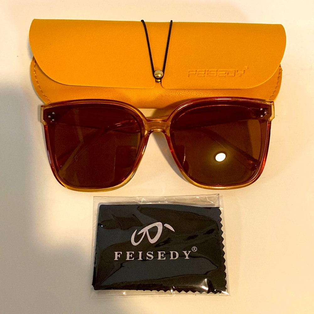 Polarized sunglasses oversized